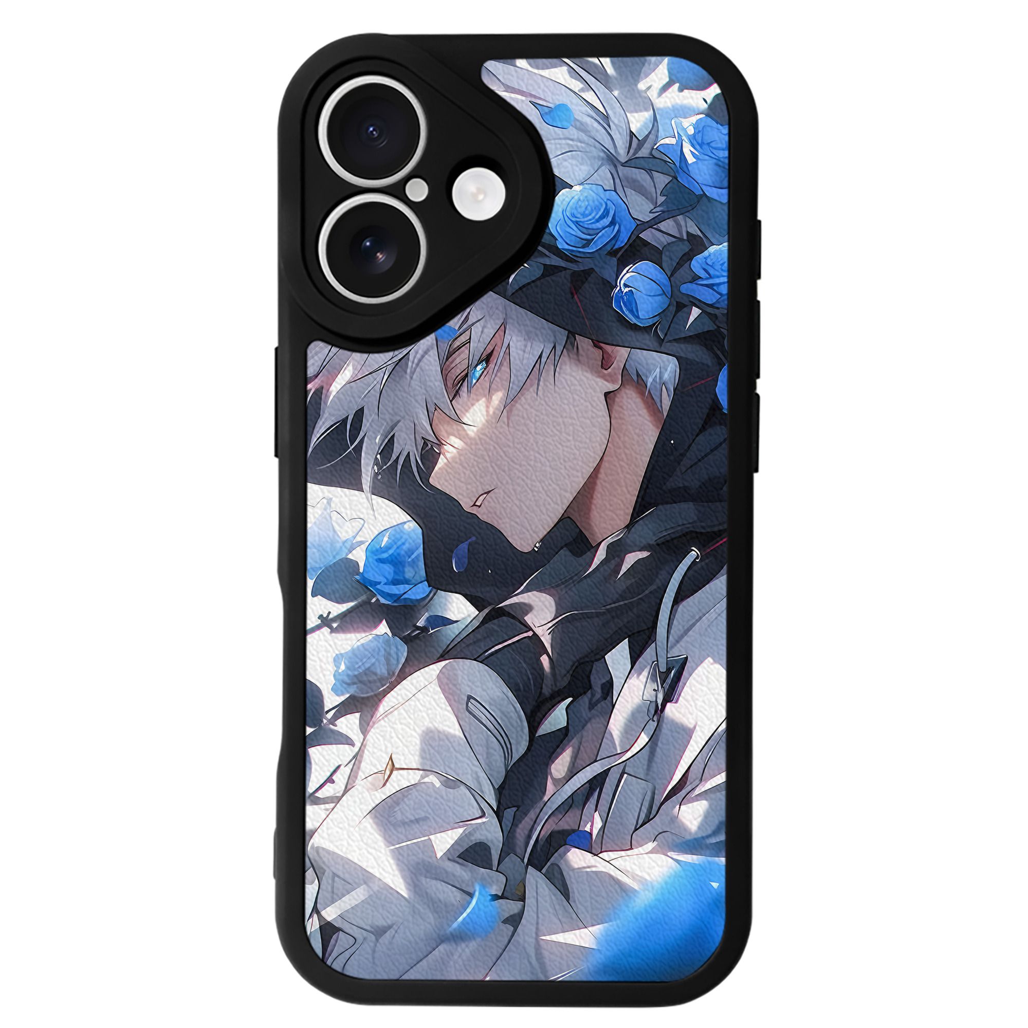 （画像用） 呪術廻戦 Jujutsu Kaisen 【iPhone 16シリーズ対応】シリコンスマホケース（レザー調） 材質：シリコン